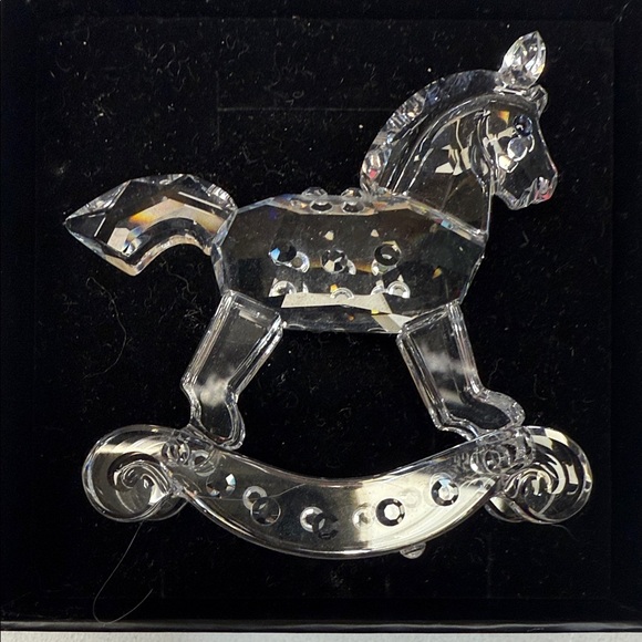 Swarovski Crystal Rocking Horse Figurine - Picture 1 of 1
